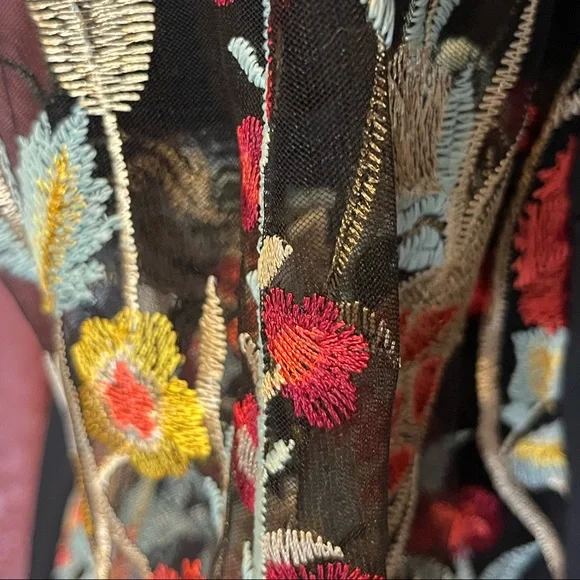 A. Byer Embroidered Club Dress - Picture 6 of 12